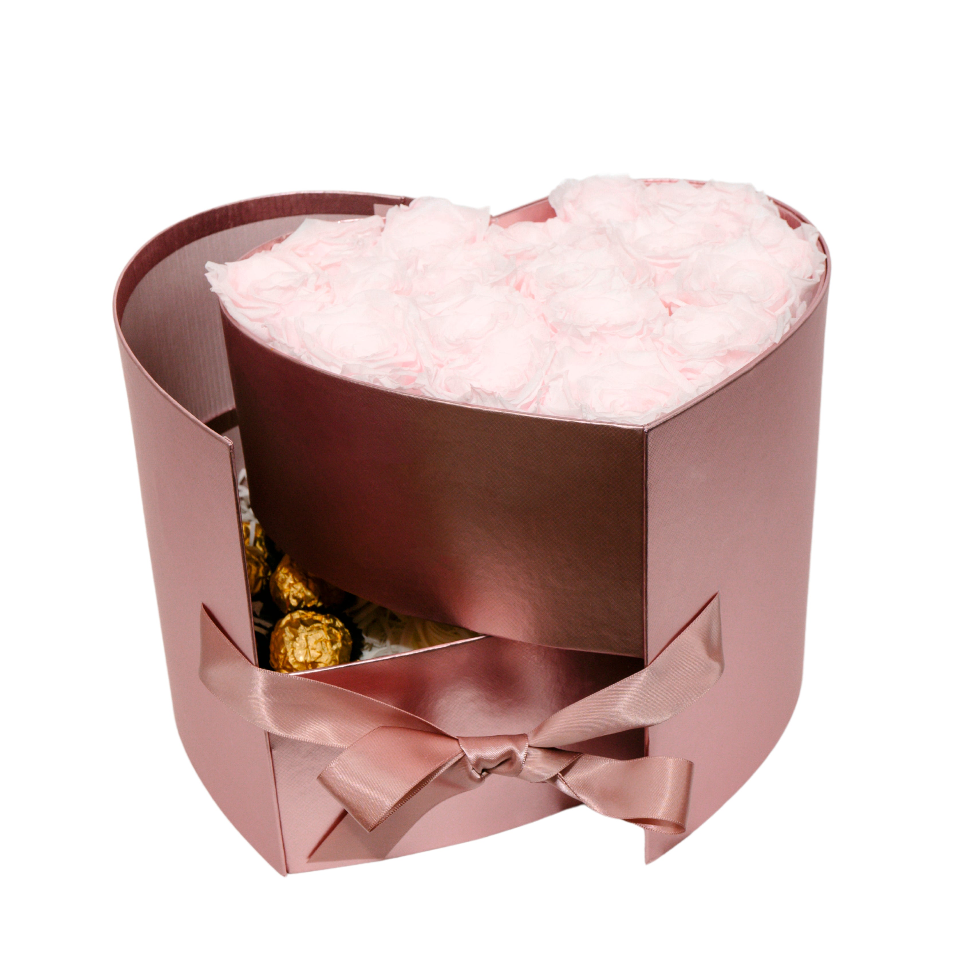 Heart box with Ferrero Rocher