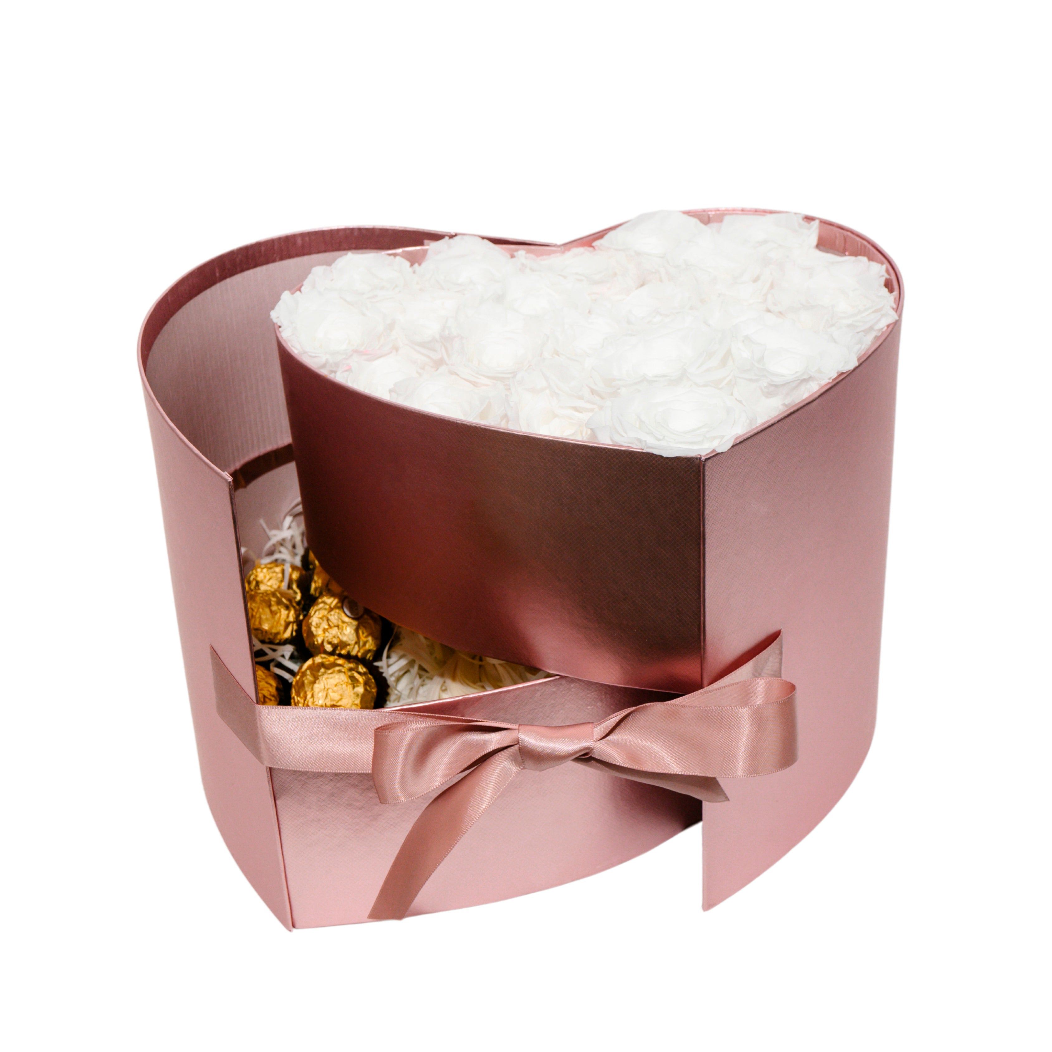 Heart box with Ferrero Rocher