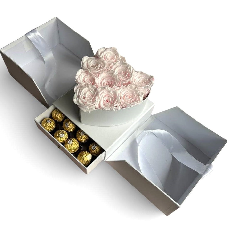 Hidden Heart box with Ferrero Rocher